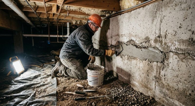 Basement Foundation Repair in Avon, MA