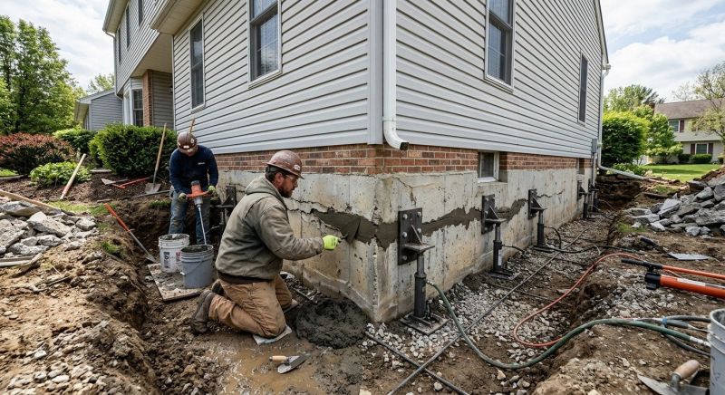 Basement Foundation Repair in Framingham, MA