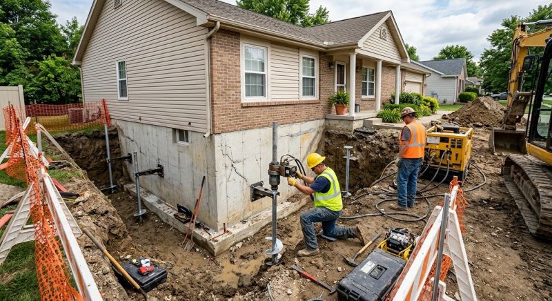 Building Foundation Repair in Wrentham, MA