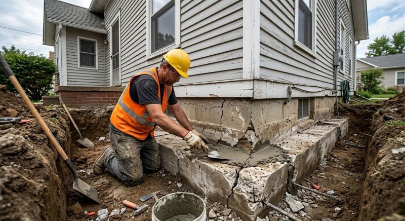Concrete Foundation Repair in Arlington, MA