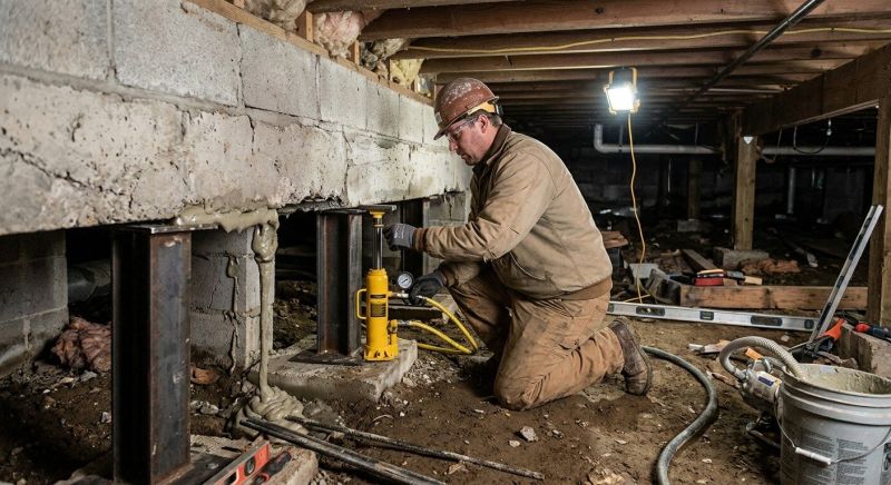 Crawlspace Foundation Repair in Chestnut Hill, MA