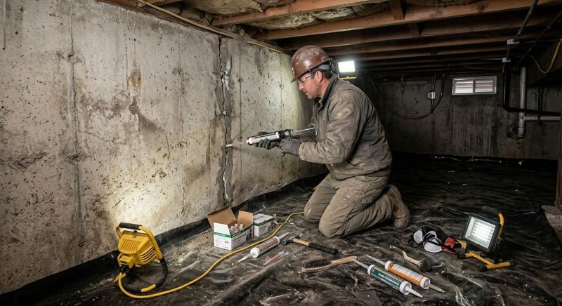 Crawlspace Foundation Repair in Hanover, MA