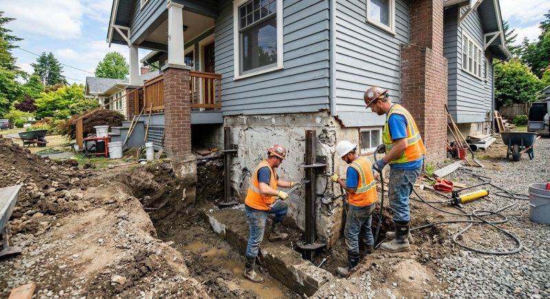 Foundation Damage Repair in North Billerica, MA