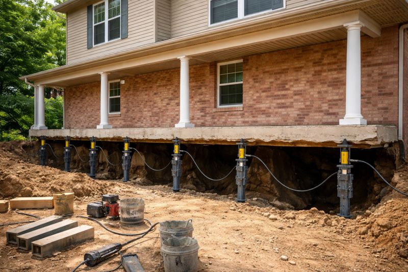 Foundation Jacking in Abington, MA