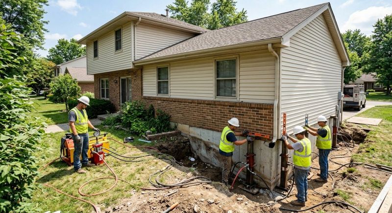 Foundation Jacking in Bolton, MA
