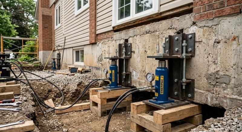 Foundation Jacking in Framingham, MA