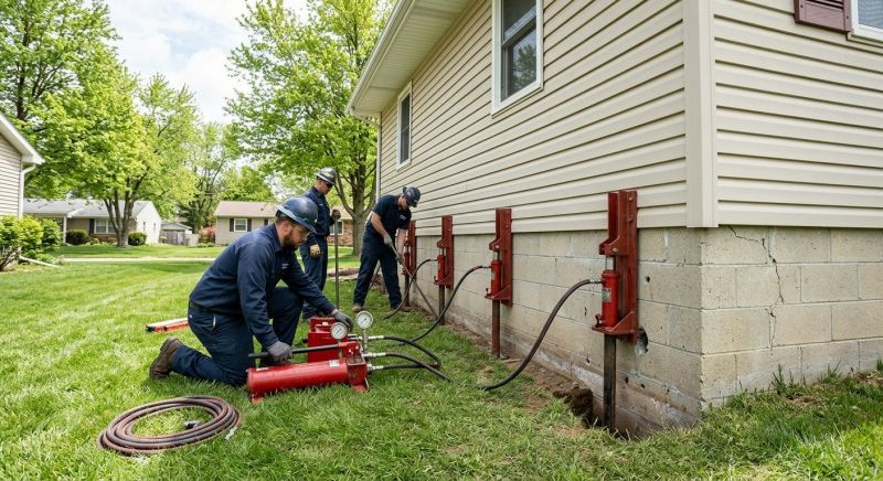 Foundation Jacking in Needham, MA