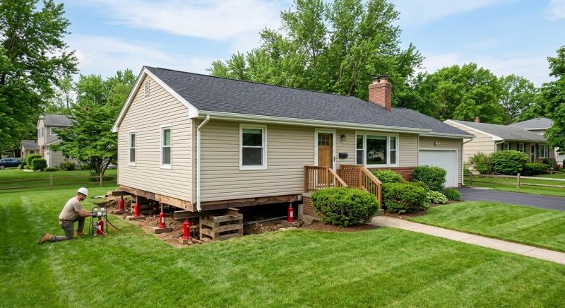 Foundation Lifting in Milton, MA
