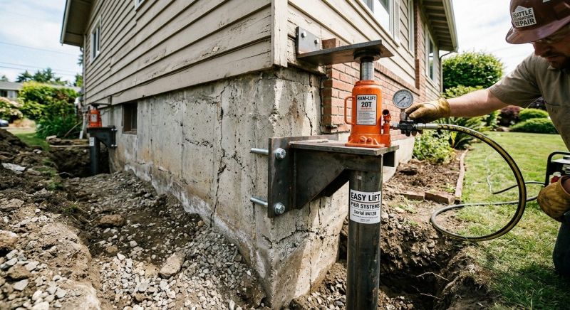 Foundation Lifting in Stow, MA