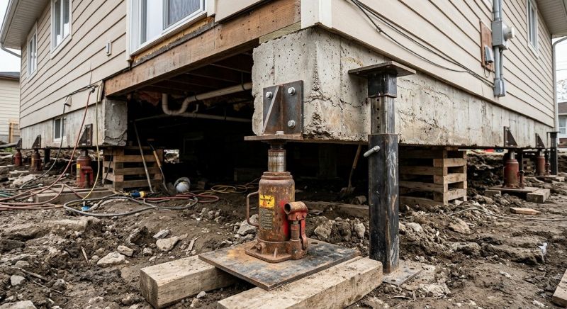 Foundation Raising in Marlborough, MA