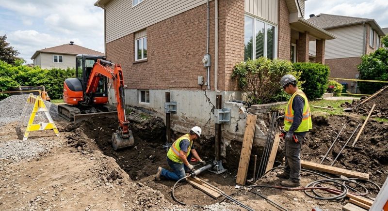 Foundation Repair in Hull, MA