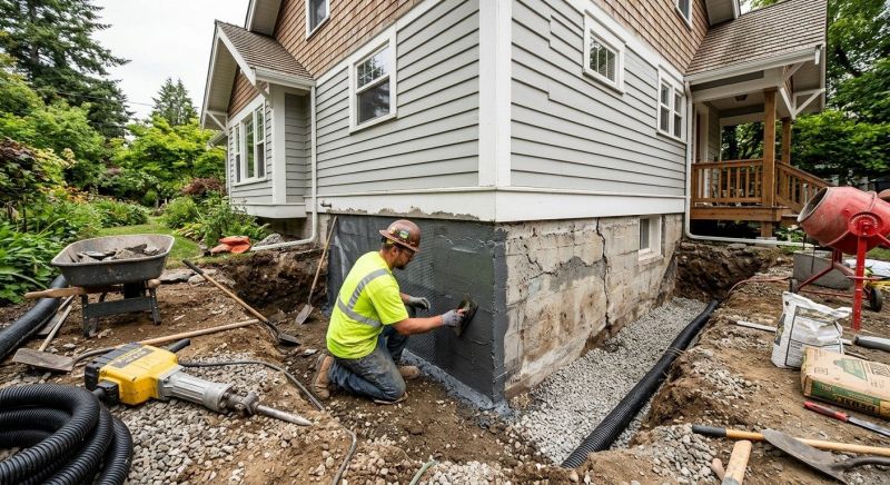 Foundation Restoration in Needham, MA