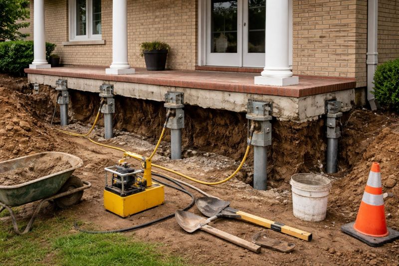 Foundation Stabilizing in Melrose, MA