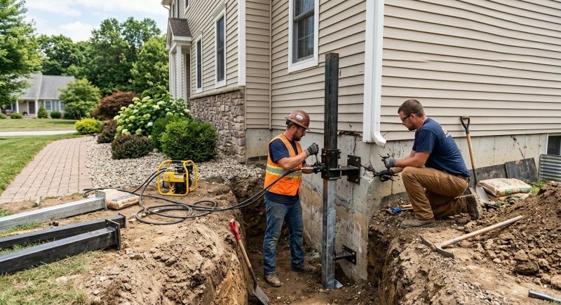 Foundation Stabilizing in Weymouth, MA