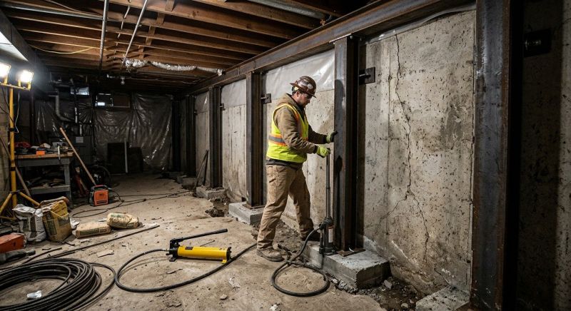 Foundation Stabilizing in Woburn, MA