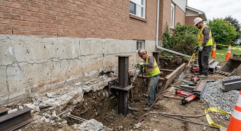 Foundation Structural Repair in Rockland, MA