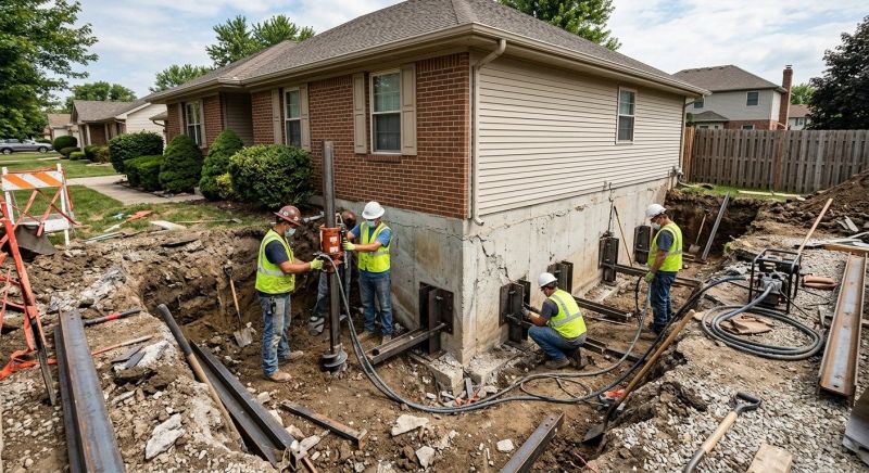 Foundation Structural Repair in Westford, MA