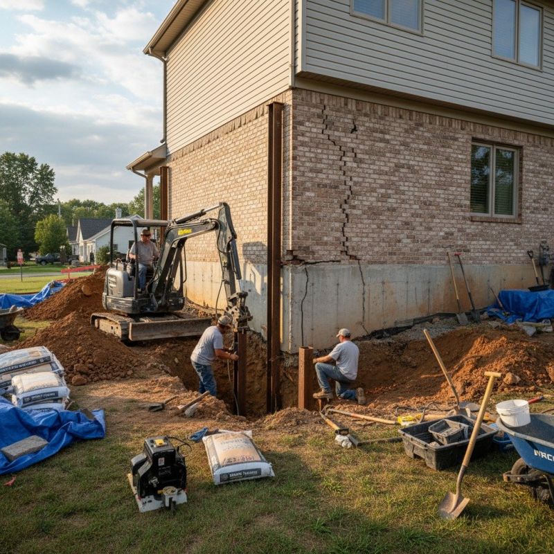 Foundation Structural Repair in Woonsocket, RI