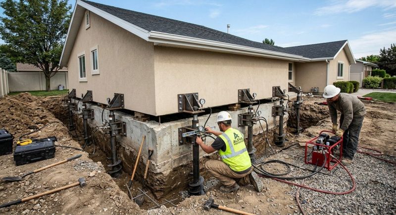 Home Foundation Leveling in Ashland, MA