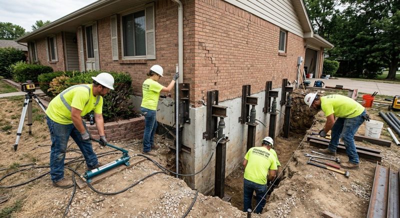 Home Foundation Leveling in Braintree, MA