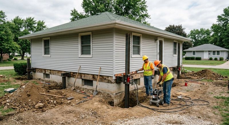 Home Foundation Leveling in Essex County, MA