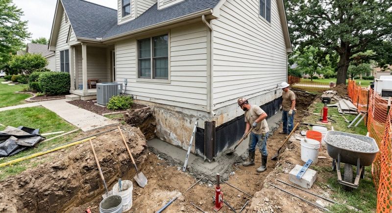 Home Foundation Repair in Bellingham, MA