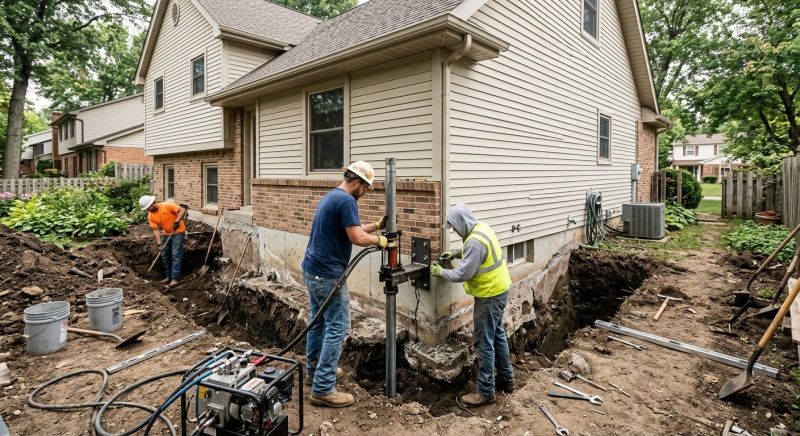 Home Foundation Repair in Chelmsford, MA