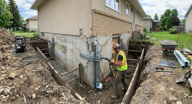 Home Foundation Repair in East Bridgewater, MA