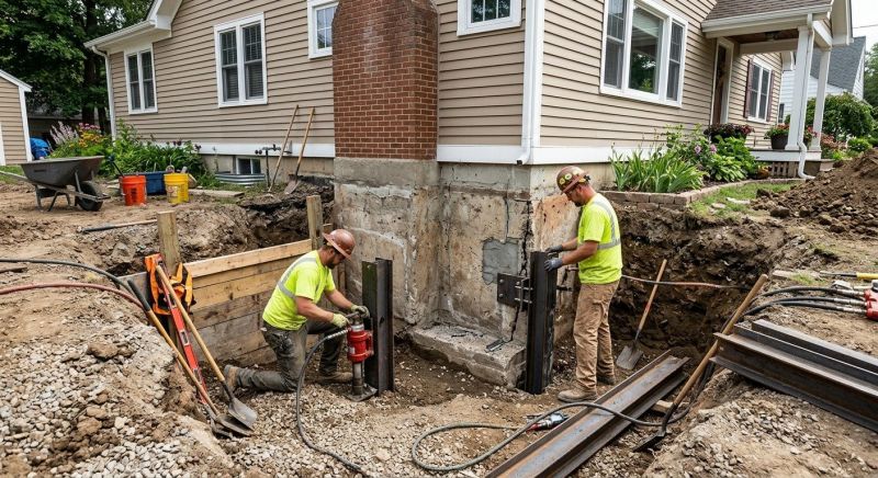 Home Foundation Repair in Waltham, MA