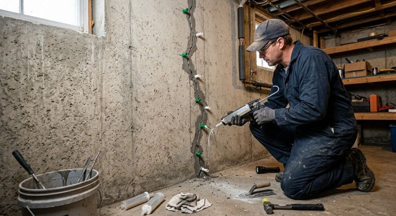 Home Foundation Repair in Westford, MA