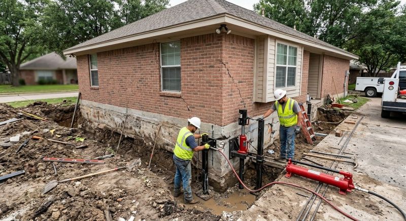 House Foundation Repair in Brockton, MA