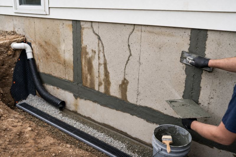 Leaking Foundation Repair in Needham, MA