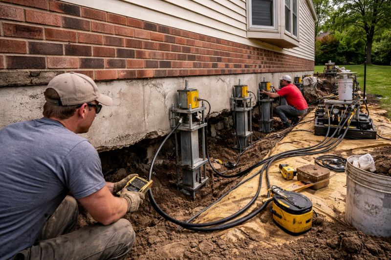 Settling Foundation Service in Attleboro, MA