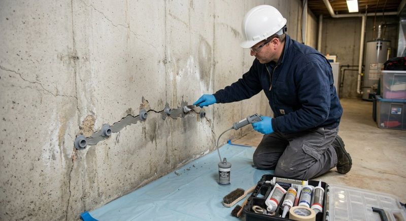 Structural Crack Repair in Needham, MA