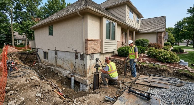 Structural Foundation Repair in Abington, MA