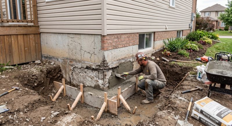 Structural Foundation Repair in Dedham, MA