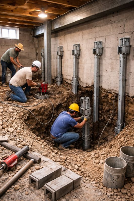 Structural Underpinning in Needham, MA