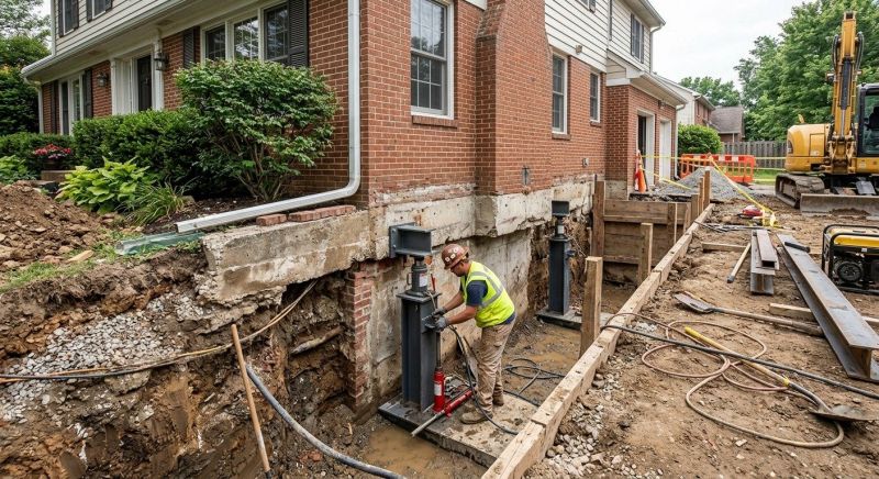 Underpinning Repair in Needham, MA