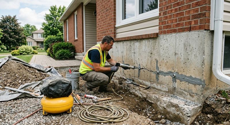 Basement Foundation Repair in Wellesley, MA