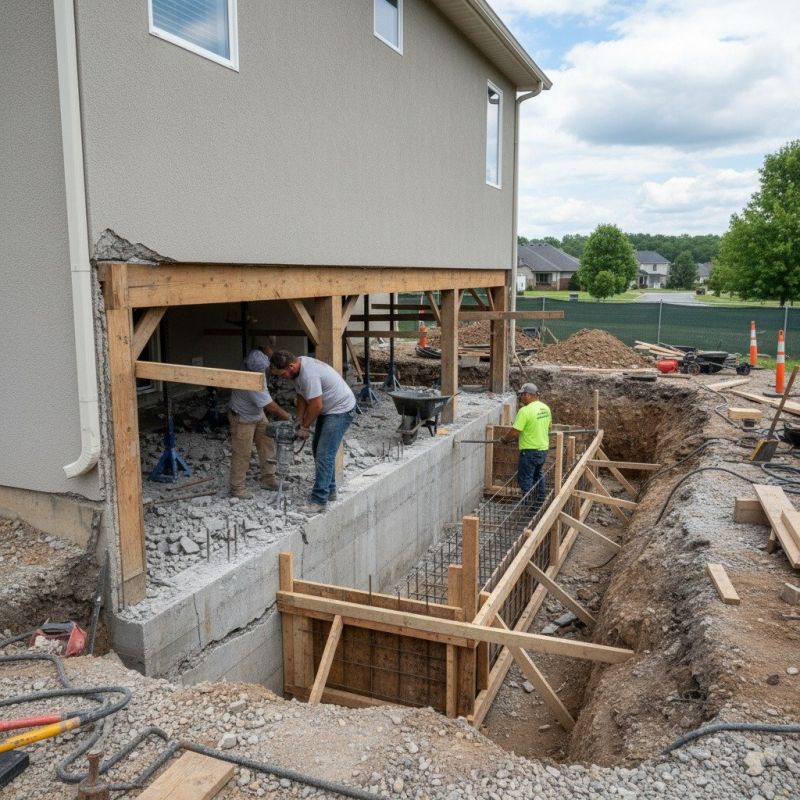 Building Foundation Repair in Westford, MA