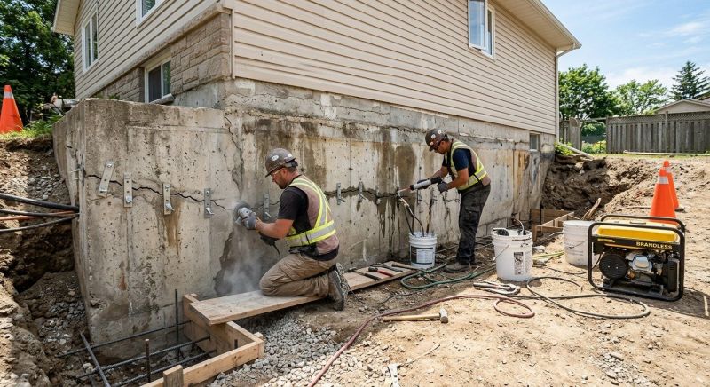 Concrete Foundation Repair in Norwood, MA