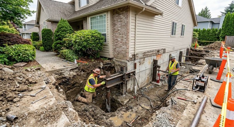Home Foundation Repair in Stoneham, MA